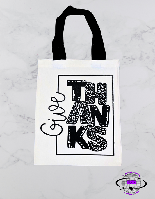 Give Thanks Tote Bag